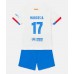 Barcelona Marcos Alonso #17 Replika Babykläder Borta matchkläder barn 2023-24 Korta ärmar (+ Korta byxor)